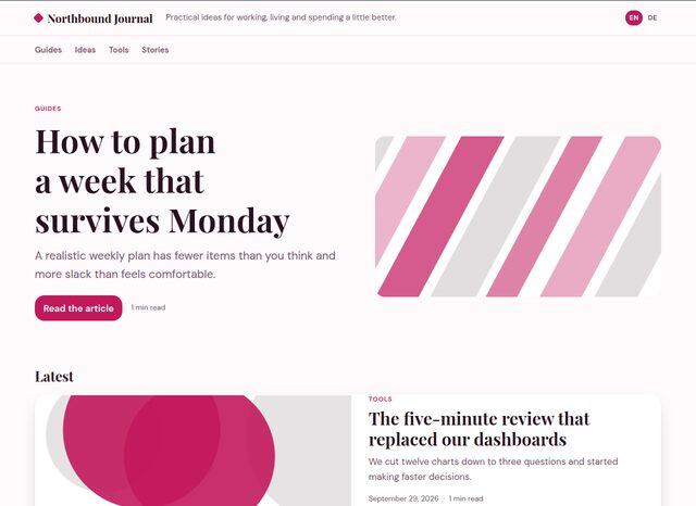 Bazaar template